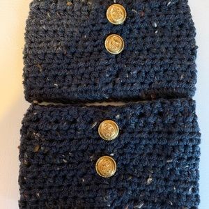 Boot cuffs crocheted